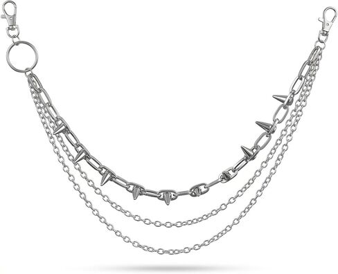 Punk Trousers Chain Pants Chain for Men Pocket Chains for Pants Jean Chains for Men Women Biker Chain Hip Hop Pant Chain Belt Chain Rock Jean Chain for Women in Kuwait