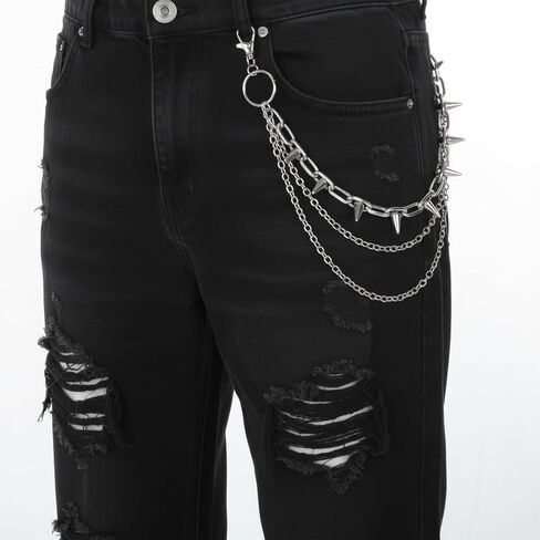 Punk Trousers Chain Pants Chain for Men Pocket Chains for Pants Jean Chains for Men Women Biker Chain Hip Hop Pant Chain Belt Chain Rock Jean Chain for Women in Kuwait