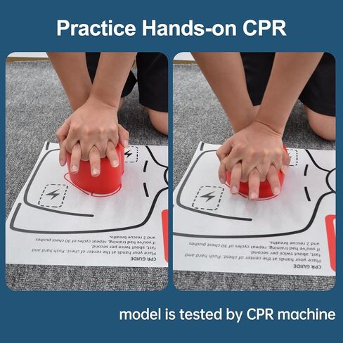 CPRHeart Training Kit, CPR Compression Model for First Aid Instructors, Nursing Students, and Medical Professionals in Saudi Arabia