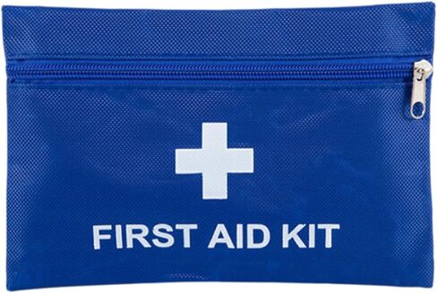 Empty Mini First Aid Pouches, Bulk Empty Small First Aid Bag, Empty Mini Medical Storage Bags, Zipper Emergency Pouch for Travel Outdoor Home Camping (6, Red) in Saudi Arabia