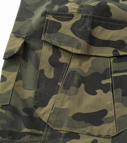 Mens Hiking Pants Quick Dry Lightweight Outdoor Work Camo Cargo Pants in Saudi Arabia