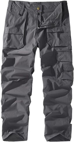 Mens Hiking Pants Quick Dry Lightweight Outdoor Work Camo Cargo Pants in Saudi Arabia