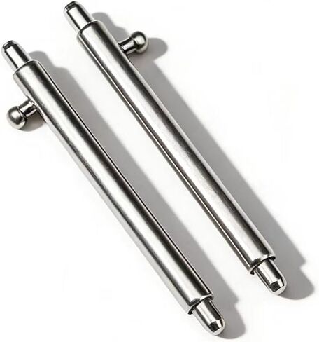 2.3mm Diameter Heavy Duty Stainless Steel Watch Band Pins for Garmin Forerunner 255,255 Music Smart Watch Quick Release Spring Bars(2 Pcs Spring pins)-22mm in Saudi Arabia