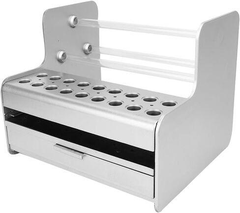 ZJchao Watch Repair Tool Holder Watch Tools Organizer Watchmaker Rack with Drawer Multi Purpose Storage for Watch Repairing Professionals Smooth Surface Durable Material in Saudi Arabia