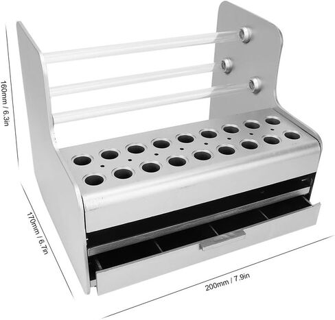 ZJchao Watch Repair Tool Holder Watch Tools Organizer Watchmaker Rack with Drawer Multi Purpose Storage for Watch Repairing Professionals Smooth Surface Durable Material in Saudi Arabia