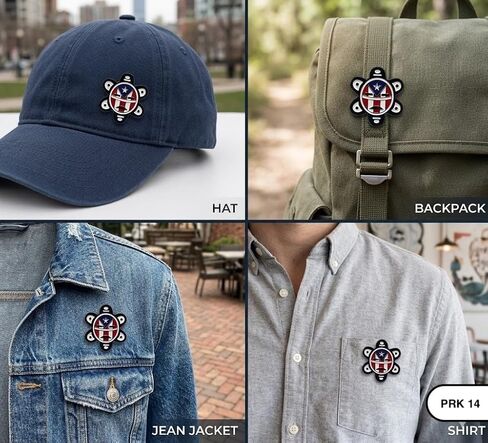علم بورتوريكو Taino Sun Lapel Pin – دبوس المينا بتصميم علم PR | دبوس تراث بورتوريكو برايد من بوريكوا للقبعات والسترات وحقائب الظهر in Kuwait