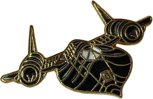Pack of 3 SR-71 Black Bird Motorcycle Hat Cap Lapel Pin APL-006 in Kuwait