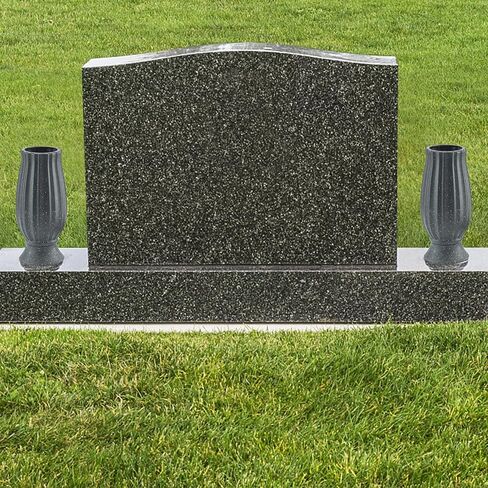 2 Set Cemetery Vase for Grave-Grave Vase with Metal Spike-Headstones Flower Holder for Memorial Artificial Flowers-Cemetery Decorations Sympathy for Loss of Loved Ones in Saudi Arabia