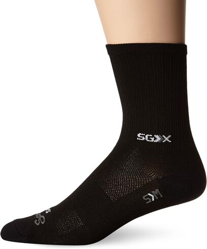 جوارب SockGuy للرجال Sgx باللون الأسود in Kuwait
