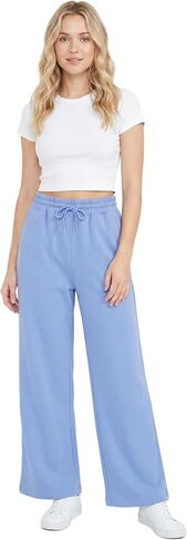 AFC Women's Wide Leg Sweatpants 6 Colors Sm-2x Ultra Soft & Comfy Cotton Blend in Saudi Arabia