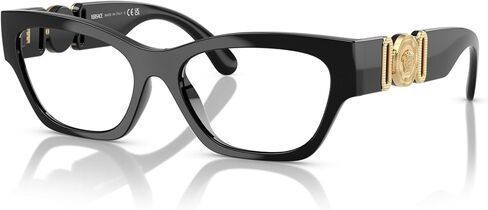 Versace Eyeglasses VE 3367 U GB1 Black in Saudi Arabia