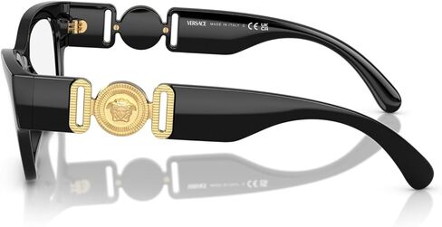 Versace Eyeglasses VE 3367 U GB1 Black in Saudi Arabia