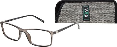 SAV Women's Optitek Blue Light Rectangular Reading Glasses in Saudi Arabia
