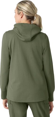 سترة Carhartt Layers للسيدات بغطاء للرأس بسحاب كامل، زيتوني، S in Kuwait