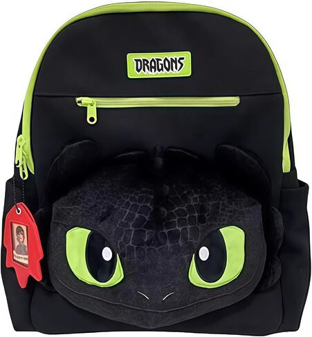MINISO How to Train Your Dragon Toothless Cool Theme Backpack, Ideal for Travel, Perfect for Collection & Gifting (L) in Kuwait