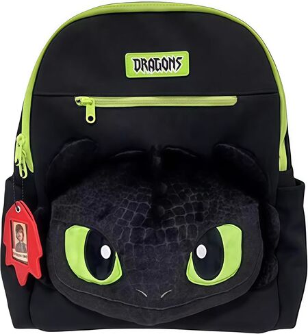 MINISO How to Train Your Dragon Toothless Cool Theme Backpack, Ideal for Travel, Perfect for Collection & Gifting (L) in Kuwait