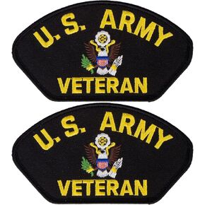 United States Military US Army Veteran Iron On Patch Only 2 Pieces in Saudi Arabia