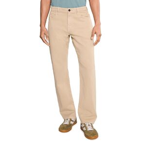 AG Jeans Protege Classic Straight Pants in Dune Khaki in Kuwait