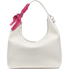 DKNY Women's Imma Hobo Bag With Logo Keychain and Tie Scarf in Kuwait