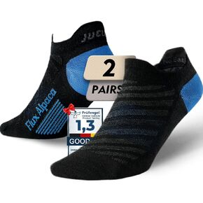 Juclise Summer Alpaca Wool Running No Show Socks Athletic Lightweight Breathable Anti-Blister Moisture Wicking Cushioned in Saudi Arabia