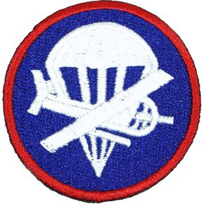 Reproduction WW2 Officers Airborne Garrison Cap Patch in Saudi Arabia