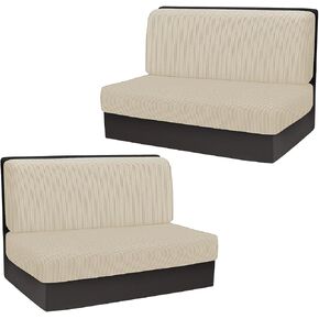NILUOH Washable RV Sofa Cushion & Backrest Cover Set – Elastic Stretch RV Dinette Cushion Covers, Pet & Kid Friendly, Dust-Proof Furniture Protector for Camper & RV Decor in Saudi Arabia