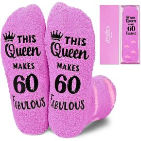 50 60 70TH Birthday Gifts for Her - Women 50 60 70 Year Old Birthday Socks in Saudi Arabia