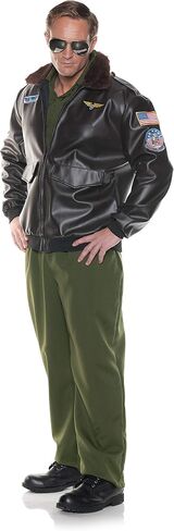 Underwraps Costumes Men's Pilot Costume - Flying High in Kuwait