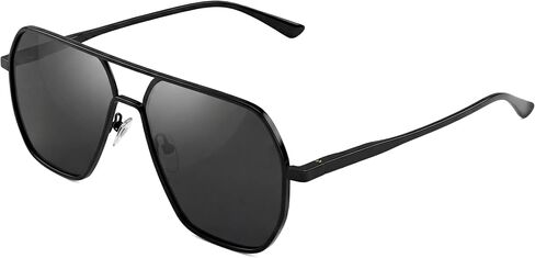 Polarized Aviator Sunglasses For Men Women, UV400 Protection, Alloy Frame Anti-Glare for Driving Beach Fishing in Saudi Arabia
