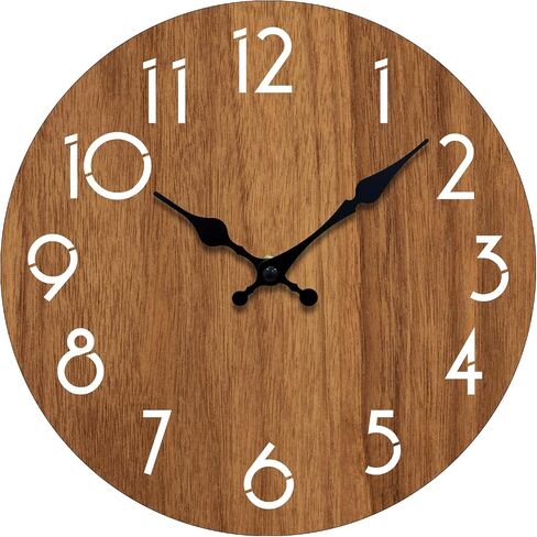 Wall Clock, Modern Wall Clocks Battery Operated, Silent Non Ticking Clock Decorative for Living Room, Office, Home, School 8 Inch (Light Green) in Saudi Arabia