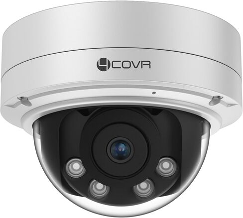 5MP PoE Security AutoFocus Vandal Dome IP Wired Camera with Mic, 2.8-12mm Varifocal Lens 4X Optical Zoom UHD, IK10 Vandal-Proof 130ft IR Night Vision IP67, AI Human Vehicle Detection, LY57BA5MA in Kuwait
