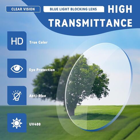 DEHOTRE 2 Pack Progressive Multifocus Reading Glasses Men Semi Rimless Stainless Steel Frame TR90 Temple No Line Blue Light Blocking Computer Readers Workspace for Near Range Black & Blue 1.50 in Saudi Arabia