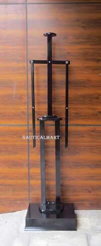 NauticalMart بدلة كاملة من الدرع الخشبي لعرض حامل زي الفارس in Kuwait