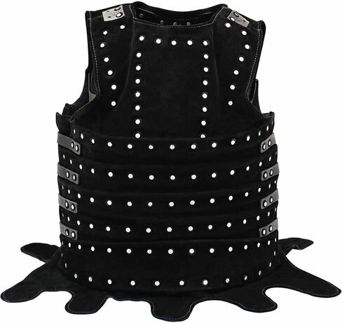 Lord of Battles Medieval Brigandine Genuine Leather Armor 14th Century Kusnacht Brigandine Ideal for Roleplaying, Cosplay in Kuwait