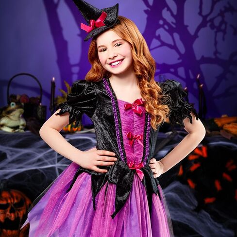 Rubies Purple Witch Costume Dress for Kids in Saudi Arabia
