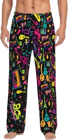 Men's Pajama Pants ，Separate Loose Fit Bottoms, Novelty Lounge PJ Bottoms Pants, Funny Sports Gift in Saudi Arabia