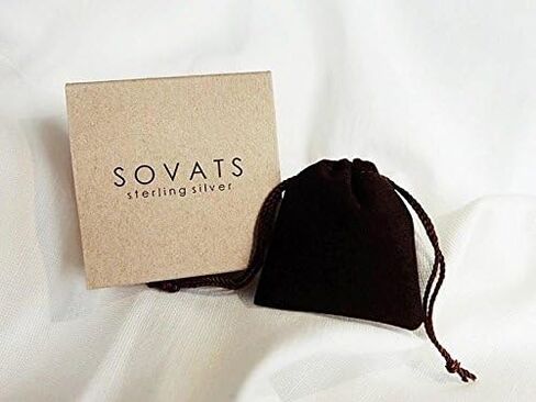 SOVATS 925 Sterling Silver Crown Ring for Women - Rhodium Plated Fashion Ring - Hypoallergenic Nickel-Free Jewelry - Delicate Royal Design - Available in Sizes 5-9 - Comes with Elegant Gift Box in Saudi Arabia