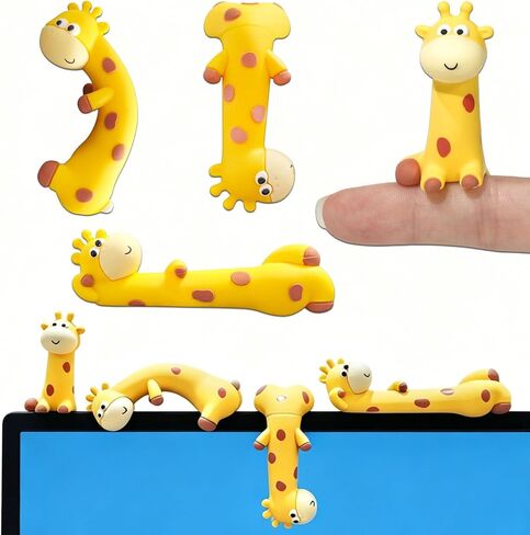 4-Pack Resin Goose Figurines Decor for Computer Monitor, Funny Mini Goose Figurine for Office Desk, Car Dashboard, TV, Photo Frame, Treehouse, Garde Decorations, Gifts for Women/Men in Saudi Arabia