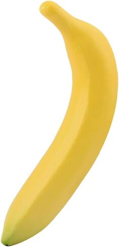 Fake Fruit,Realistic Lifelike Artificial Banana Creative Photo Props Decorative Fake Model for Home Decor Wedding Showcase Teaching and Kitchen Display(Size:1 pc) in Saudi Arabia