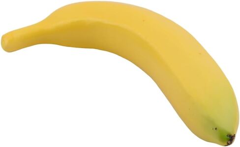 Fake Fruit,Realistic Lifelike Artificial Banana Creative Photo Props Decorative Fake Model for Home Decor Wedding Showcase Teaching and Kitchen Display(Size:1 pc) in Saudi Arabia
