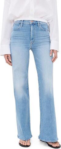 Mother Women's The Hustler Roller Sneak Jeans in Kuwait