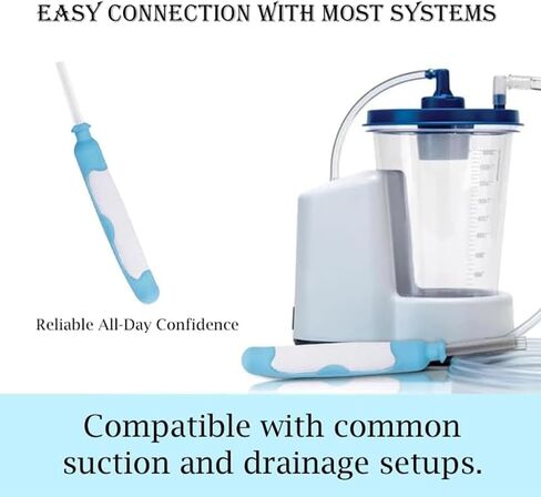 Female External Catheter, 30 Pack, Non-Invasive External Urine Management, Soft Latex Construction, Secure Comfortable Fit, Compatible with Most Suction Systems in Saudi Arabia