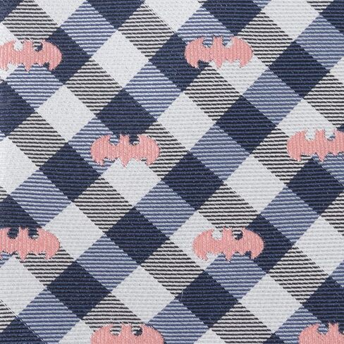Cufflinks Inc. Batman Plaid Navy Men's Tie in Kuwait