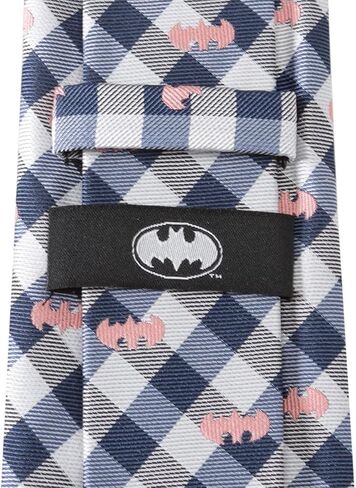 Cufflinks Inc. Batman Plaid Navy Men's Tie in Kuwait