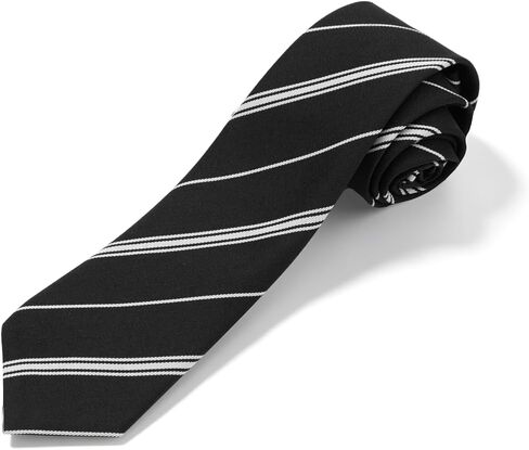 Ties for Men With White Stripes, Self-tied Men's Striped Tie Elegant Neck Ties Mens for Wedding Party Office Prom in Kuwait