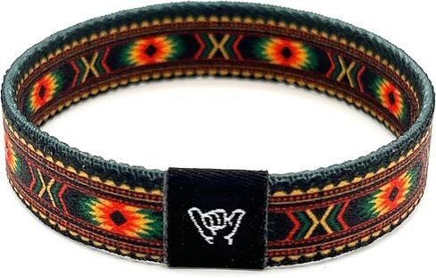 Hang Loose Bands - Southwestern Bracelet for Men, Women & Teens - Comfy Tribal Print and Boho - Western Style Reversible Wristband - Rising Sun| Extra Small: 5.5" length (for petites & kids) in Saudi Arabia