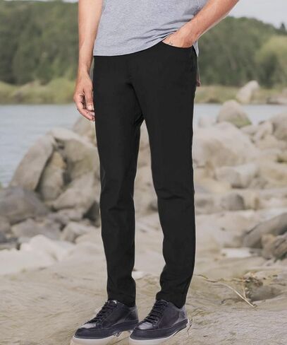 Lululemon Athletica LULULEMON Mens ABC Pant Slim Black, 32 in Kuwait