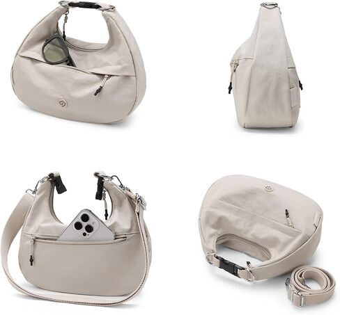 مترهل نايلون الهلال Crossbody المحافظ النساء تحت الإبط حقائب الكتف المتشرد زلابية حقيبة يد صغيرة محفظة 2026 in Kuwait
