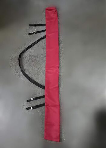 Weixu Rin Okumura Cosplay Purplish Red Sword Bag for Adult Halloween Party Costume Props in Saudi Arabia