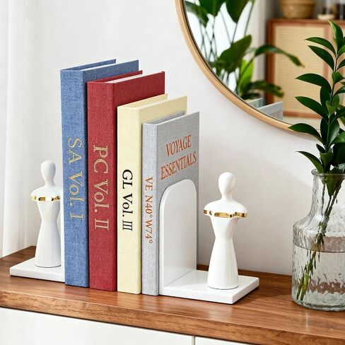 Set of 4 Decorative Books for Home Decor, Fake Books Shelf Decor for Living Room, Faux Book Storage Box for Coffee Table Decor, Vintage Aesthetic Decoration, Storage Boxes for Photo Key in Saudi Arabia